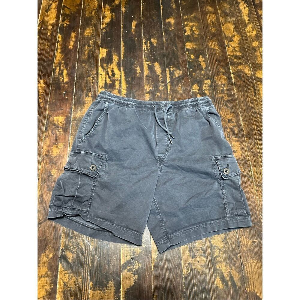 American Eagle classic flex gray m drawstring waist shorts